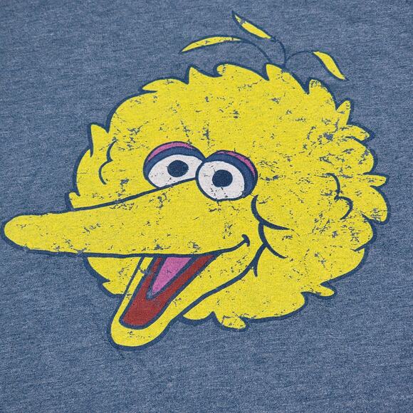 Junk Food Junior Blue Tee Big Bird - Size Junior XL - Picture 2 of 6
